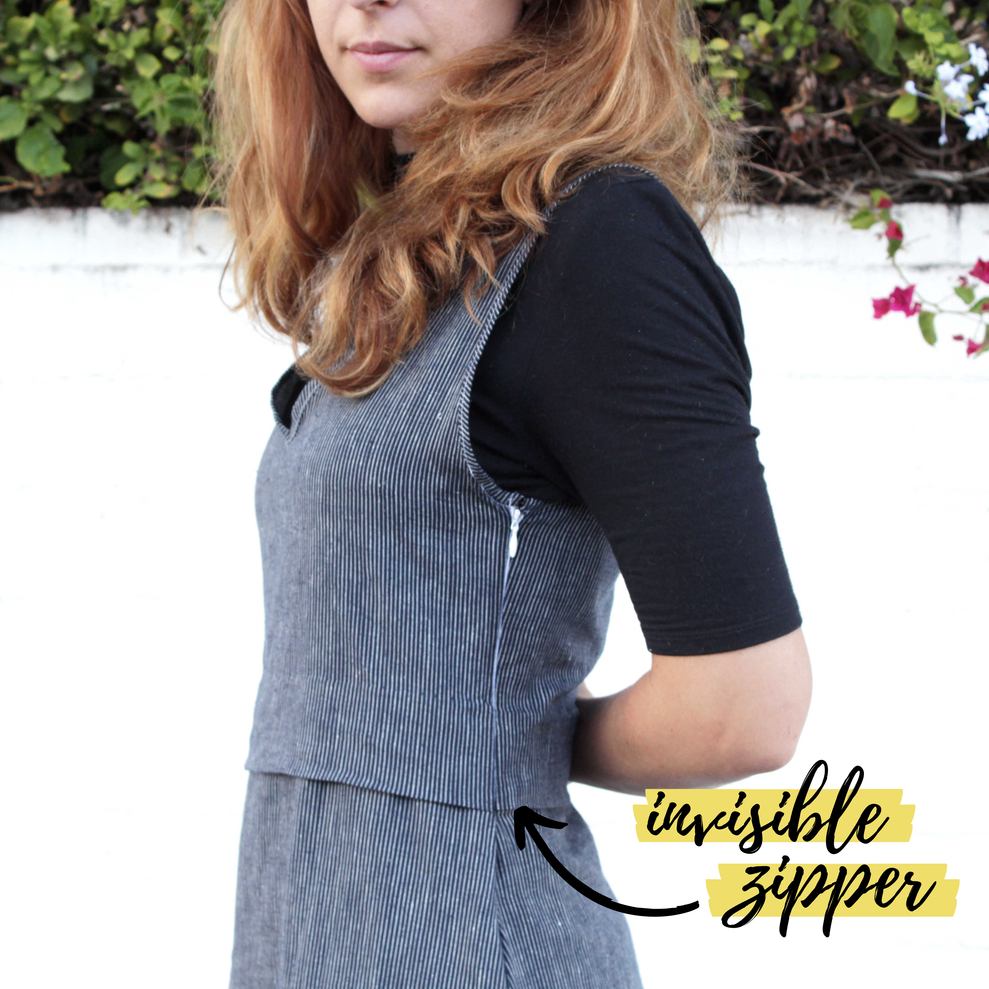 How To Sew An Invisible Zipper: The Teri Dress Sewing Tutorial